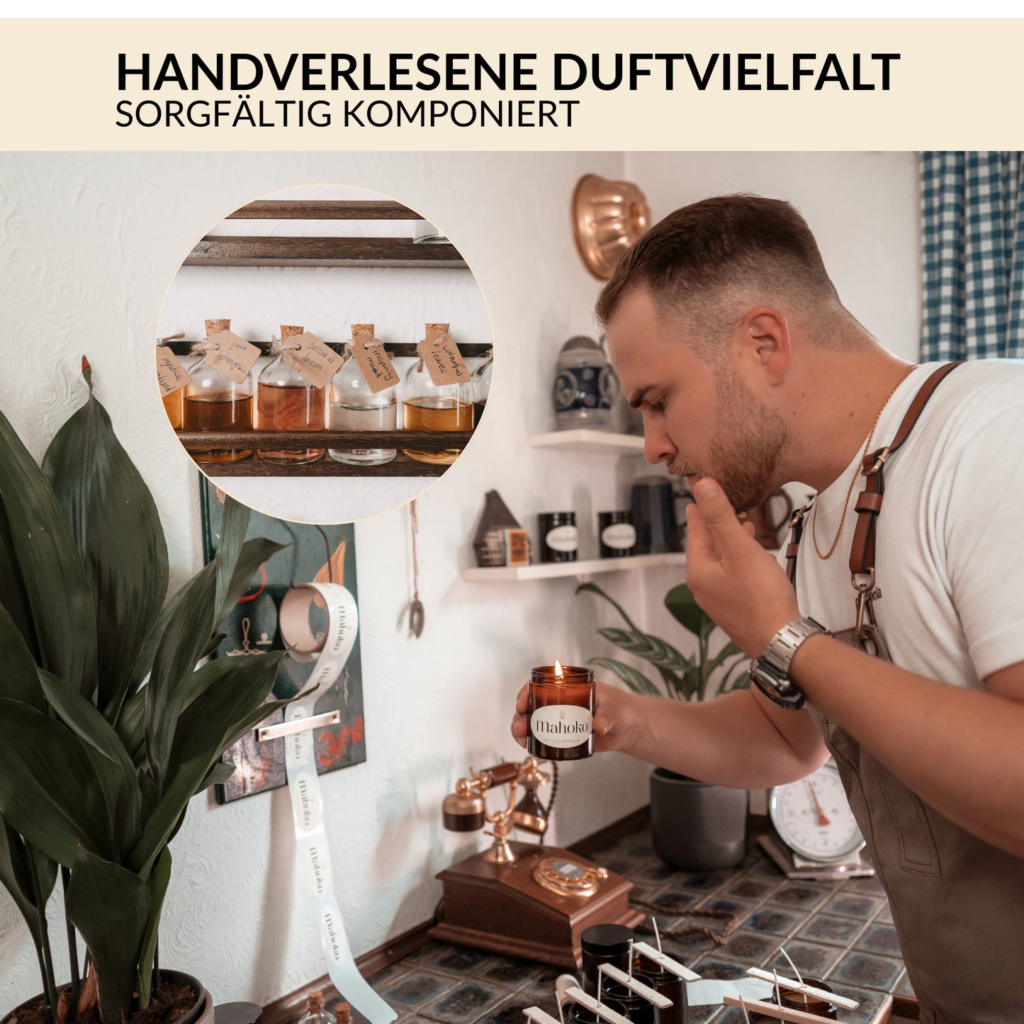 Stadtmotiv Duftkerze