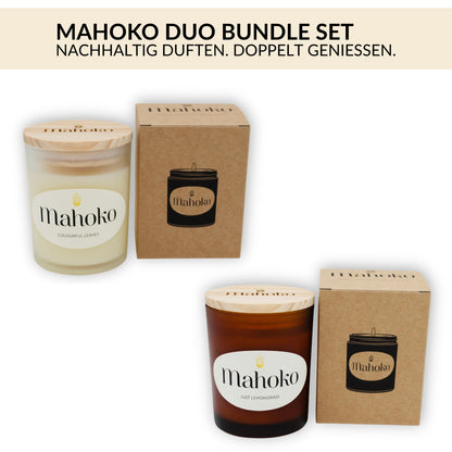 Duftkerzen Duo – Zwei Kerzen, doppelte Atmosphäre.