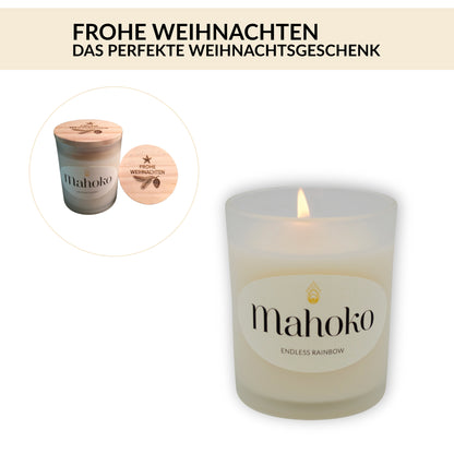 Duftkerze Frohe Weihnachten