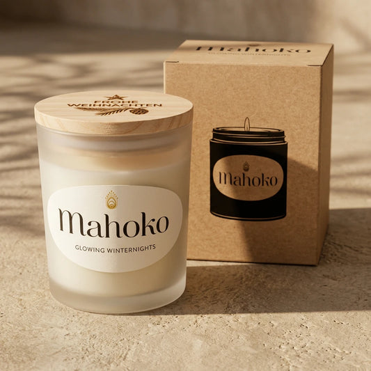 Duftkerze Frohe Weihnachten